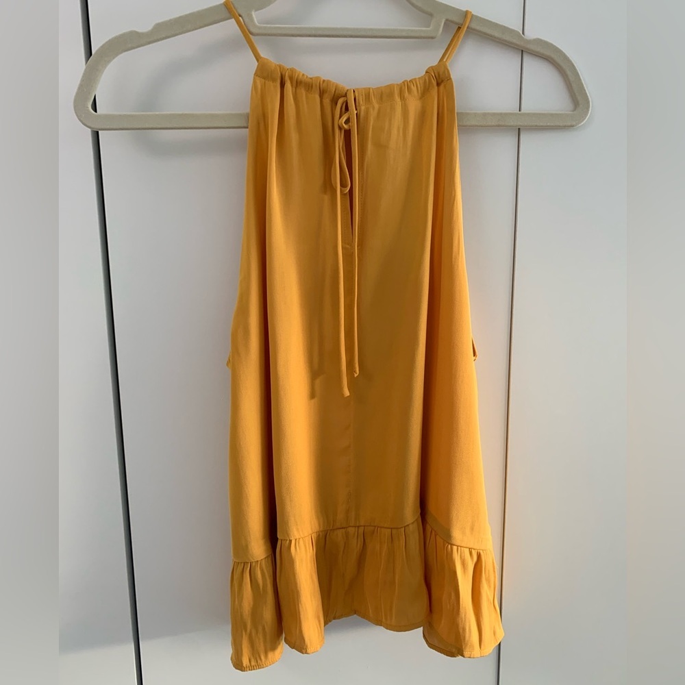 NWT Mango Gold Blouse
